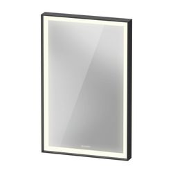 Duravit L-Cube Spiegel Wandmontage 67x450x700mm, Graphit Aluminium Matt, LED, ... DURAVIT-LC7379049490000 4067116102413 (Abb. 1)