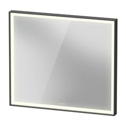 Duravit L-Cube Spiegel Wandmontage 67x800x700mm, Graphit Aluminium Matt, LED, ... DURAVIT-LC7381049490100 4067116103380 (Abb. 1)