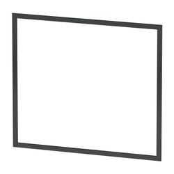 Duravit L-Cube Einbaurahmen, Aufsatz, Teilweise montiert, Graphit Aluminium Ma... DURAVIT-LC9686049490000 4067116303650 (Abb. 1)