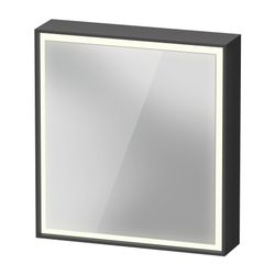 Duravit L-Cube Spiegelschrank Wandmontage 155x650x700mm, Graphit, Tür R, 2 Gla... DURAVIT-LC7550R49490000 4067116103830 (Abb. 1)