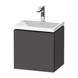 Duravit L-Cube Waschtisch-Set C-shaped wh Echtholzfurnier 350x450x480mm, 1 Tür... DURAVIT-LC6949O49490000 4067116107210 (Abb. 1)