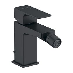 Duravit Manhattan Einhebel-Bidetmischer, Chrom Hochglanz, Mattschwarz, Höhe 138mm... DURAVIT-MH2400001046 4067116104868 (Abb. 1)