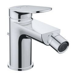 Duravit Wave Einhebel-Bidetmischer, Chrom, 5l/min, mit Garnitur, Ausladung 128mm,... DURAVIT-WA2400001010 4067116105551 (Abb. 1)