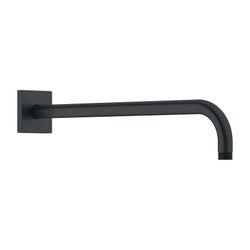 Duravit Brausearm Länge 410mm Wandmontage Rosette eckig, Mattschwarz... DURAVIT-UV0670037046 4067116161489 (Abb. 1)