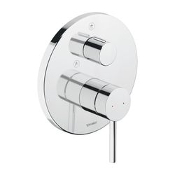 Duravit Circle Einhebel-Brausemischer Unterputz, Anzahl Verbraucher 2, Chrom, Han... DURAVIT-CE4210012010 4067116104547 (Abb. 1)