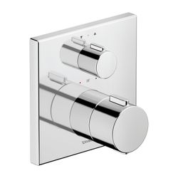 Duravit Thermostatarmaturen Thermostat Unterputz, 2 Verbraucher, Chrom, 20, 5l/mi... DURAVIT-TH4200013010 4067116316483 (Abb. 1)