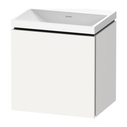 Duravit L-Cube Waschtisch-Set C-shaped wh Echtholzfurnier, 350x450x480mm, 1 Tü... DURAVIT-LC6949N18180000 4067116106893 (Abb. 1)