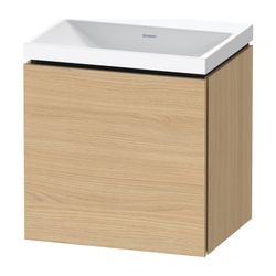 Duravit L-Cube Waschtisch-Set C-shaped wh Echtholzfurnier 350x450x480mm 1 Tür ... DURAVIT-LC6949N30300000 4067116106923 (Abb. 1)