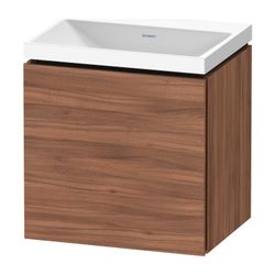 Duravit L-Cube Waschtisch-Set C-shaped wh Dekor 350x450x480mm, 1 Tür L, Nusb.M... DURAVIT-LC6948N79790000 4067116106541 (Abb. 1)