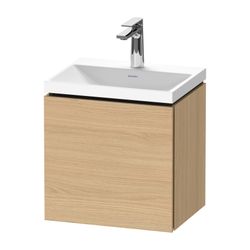 Duravit L-Cube Waschtisch-Set C-shaped wh Echtholzfurnier 350x450x480mm 1 Tür ... DURAVIT-LC6949O30300000 4067116107166 (Abb. 1)