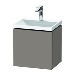 Duravit L-Cube Waschtisch-Set C-shaped wh Echtholzfurnier, 350x450x480mm, 1 Tü... DURAVIT-LC6949O43430000 4067116107203 (Abb. 1)