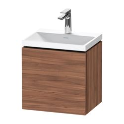 Duravit L-Cube Waschtisch-Set C-shaped wh Echtholzfurnier, 350x450x480mm, 1 Tü... DURAVIT-LC6949O79790000 4067116107265 (Abb. 1)