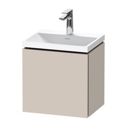 Duravit L-Cube Waschtisch-Set C-shaped wh Echtholzfurnier, 350x450x480mm, 1 Tü... DURAVIT-LC6949O91910000 4067116107333 (Abb. 1)