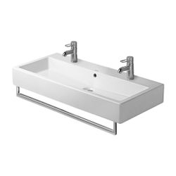 Duravit Universal Handtuchhalter 64x955x71mm, Chrom, Messing, 1 Arm, mit Befestigun... DURAVIT-0030391000 4021534344343 (Abb. 1)