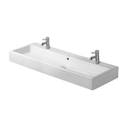 Duravit Vero Waschtisch 470x1200x175mm mit HLB Aufsatz, Weiß Hochglanz, Rechteckig,... DURAVIT-0454120026 4021534582912 (Abb. 1)