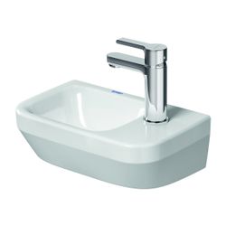 Duravit DuraStyle Handwaschbecken 220x360x140mm Weiß Hochglanz, WonderGliss, Recht... DURAVIT-07133600001 4053424509297 (Abb. 1)