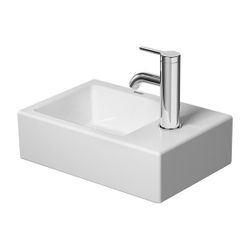 Duravit Vero Air Handwaschbecken 250x380x140mm, Weiß Hochglanz, WonderGliss, Recht... DURAVIT-07243800001 4053424509334 (Abb. 1)