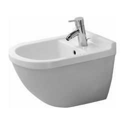 Duravit Starck 3 Wandbidet 540x365x335mm Weiß Hochglanz, WonderGliss, 1 HL, HLB, Ü... DURAVIT-22801500001 4021534630972 (Abb. 1)
