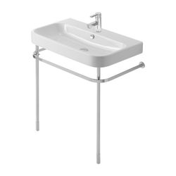Duravit Happy D.2 Metallkonsole 491x573x750-800mm variabel, Chrom poliert, bodenste... DURAVIT-0030281000 4053424175782 (Abb. 1)