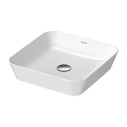 Duravit Cape Cod Aufsatzbecken 430mm, Weiß Hochglanz, DuraCeram, Quadratisch, ohne ... DURAVIT-2340430000 4053424587561 (Abb. 1)