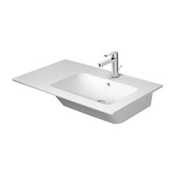 Duravit ME by Starck Waschtisch 490x830x180mm, Weiß Seidenmatt, Rechteckig, 1 Wasch... DURAVIT-2346833260 4053424893389 (Abb. 1)