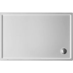 Duravit Starck Slimline Duschwanne 800x1300x60mm, Rechteckig, Weiß glänzend, a... DURAVIT-720235000000000 4053424689081 (Abb. 1)