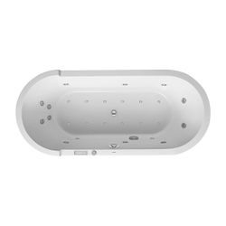 Duravit Starck Wannen Whirlwanne Oval, Einbau, 800x1800x520mm Combi-System E, ... DURAVIT-760009000CE1000 4053424066462 (Abb. 1)