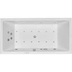 Duravit Starck Wannen Whirlwanne Rechteckig, Einbau, 900x1800x485mm Combi-Syst... DURAVIT-760052000CP1000 4053424067001 (Abb. 1)