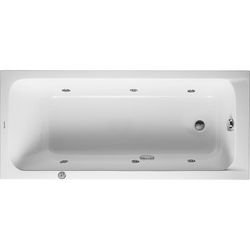 Duravit D-Code Whirlwanne Rechteckig, Einbau, 700x1600x420mm, Jet Project, 1 R... DURAVIT-760096000JP1000 4053424066073 (Abb. 1)