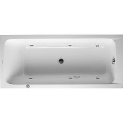 Duravit D-Code Whirlwanne Rechteckig, Einbau, 750x1700x420mm, Jet Project, 1 R... DURAVIT-760099000JP1000 4053424066103 (Abb. 1)