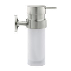 Duravit Starck T Seifenspender 126x60x176mm, Edelstahl gebürstet/Mattweiß, Messing,... DURAVIT-0099357000 4067116086942 (Abb. 1)