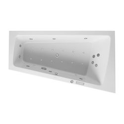 Duravit Paiova Whirlwanne Trapezförmig Einbau, Ecke R, 1000x1700x485mm Combi-S... DURAVIT-760213000CE1000 4053424069623 (Abb. 1)