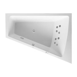 Duravit Paiova Whirlwanne Trapezförmig, Einbau, Ecke R 1400x1800x485mm, Jet-Sy... DURAVIT-760217000JS1000 4053424069838 (Abb. 1)