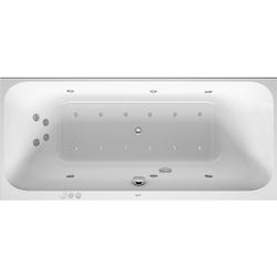 Duravit Happy D.2 Plus Whirlwanne rechteckig, Einbau, 800x1800x480mm Combi-Sys... DURAVIT-760314000CP1000 4053424072128 (Abb. 1)