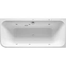 Duravit Happy D.2 Plus Whirlwanne rechteckig, Ecke R, 800x1800x480mm Jet-Sys. ... DURAVIT-760450800JS1000 4053424736174 (Abb. 1)