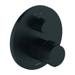 Duravit Thermostatarmaturen Thermostat Unterputz, 2 Verbraucher, Mattschwarz, 20,... DURAVIT-TH4200014046 4067116316421 (Abb. 1)