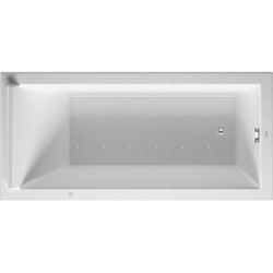 Duravit Starck Wannen Whirlwanne Rechteckig, Einbau, 800x1700x480mm Air-System... DURAVIT-760336000AS0000 4053424453538 (Abb. 1)