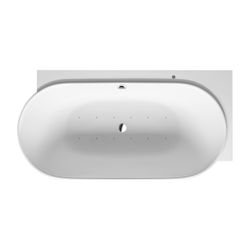 Duravit Luv Whirlwanne Oval, Ecke R, 950x1850x610mm, Air-System, 2 Rückenschrä... DURAVIT-760432000AS0000 4053424453958 (Abb. 1)