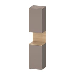 Duravit Qatego Hochschrank Dekor 360x400x1760mm Basalt Matt/Natur Eiche Matt, ... DURAVIT-QA1346R30430010 4067116210903 (Abb. 1)