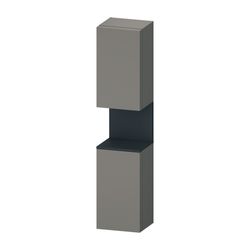Duravit Qatego Hochschrank Dekor 360x400x1760mm Basalt Matt/Graphit Matt, 2 Tü... DURAVIT-QA1346R49430000 4067116208993 (Abb. 1)