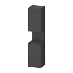 Duravit Qatego Hochschrank Dekor 360x400x1760mm Graphit Matt, 2 Türen R, Griff... DURAVIT-QA1346R49490000 4067116206524 (Abb. 1)