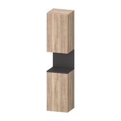 Duravit Qatego Hochschrank Dekor 360x400x1760mm Eiche Marmoriert Matt/Graphit ... DURAVIT-QA1346L49550000 4067116207729 (Abb. 1)