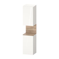 Duravit Qatego Hochschrank Dekor 360x400x1760mm Weiß HG/Eiche Marmoriert Matt,... DURAVIT-QA1346R55220010 4067116211115 (Abb. 1)