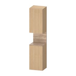 Duravit Qatego Hochschrank Dekor 360x400x1760mm Natur Eiche Matt/Eiche Marmori... DURAVIT-QA1346L55300000 4067116208269 (Abb. 1)