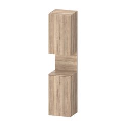 Duravit Qatego Hochschrank Dekor 360x400x1760mm Eiche Marmoriert Matt, 2 Türen... DURAVIT-QA1346L55550000 4067116206456 (Abb. 1)