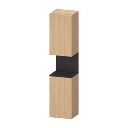 Duravit Qatego Hochschrank Dekor 360x400x1760mm Natur Eiche Matt/Graphit SM, 2... DURAVIT-QA1346R80300000 4067116209693 (Abb. 1)
