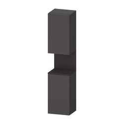 Duravit Qatego Hochschrank Dekor 360x400x1760mm Graphit Matt/Graphit SM, 2 Tür... DURAVIT-QA1346L80490000 4067116208344 (Abb. 1)
