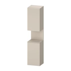 Duravit Qatego Hochschrank Dekor 360x400x1760mm Taupe SM/Taupe SM, 2 Türen L, ... DURAVIT-QA1346L83830000 4067116206470 (Abb. 1)