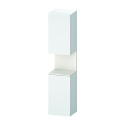 Duravit Qatego Hochschrank Dekor 360x400x1760mm Mattweiß/Weiß SM, 2 Türen L, G... DURAVIT-QA1346L84180000 4067116208535 (Abb. 1)