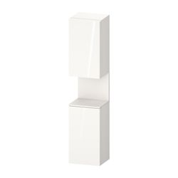 Duravit Qatego Hochschrank Dekor 360x400x1760mm Weiß Hochglanz/Weiß SM, 2 Türe... DURAVIT-QA1346L84220000 4067116208542 (Abb. 1)